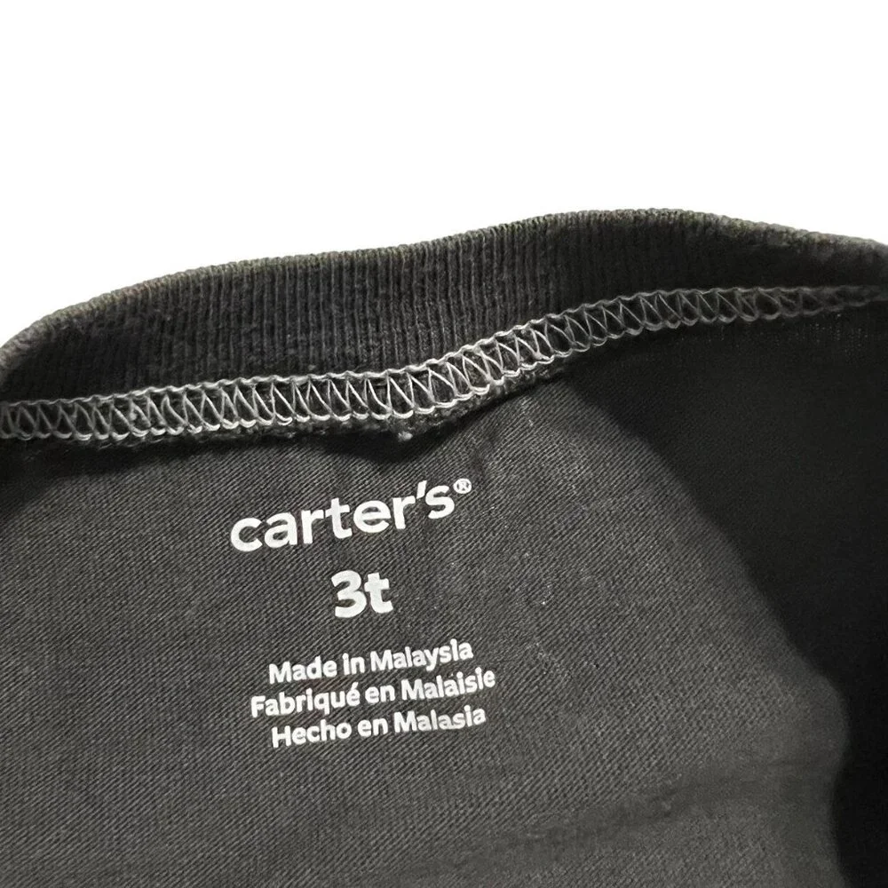 Carter's 3T Bug Print Layered Sleeve Shirt
